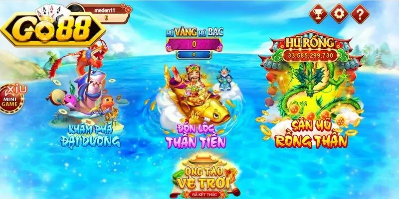 Go88 thường xuyên tổ chức các sự kiện và mini game cho người yêu Bắn cá