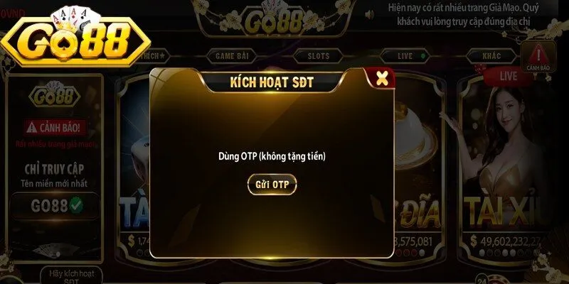 Các bước nhận khuyến mãi Go88 cực dễ cho anh em hội viên